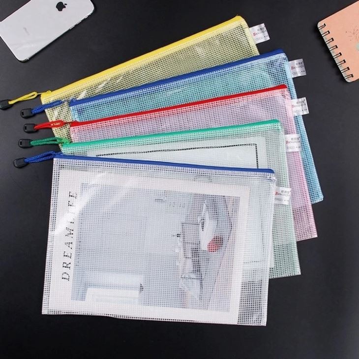Plastic Document File Pocket